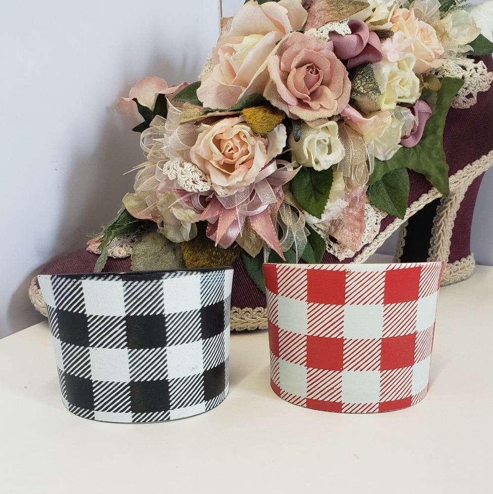 2 Wrecords by Monkey Brooklyn Flannel Bracelets